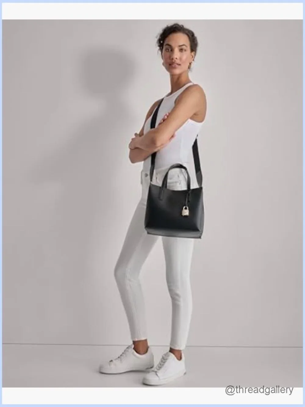 Medium Satchel Womens Crossbody Faux Leather Top Handle Bag Purse - Picture 4 of 7